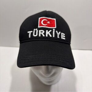 TURKIYE (Turkey) Baseball Cap With Flag Embroidered NWOT